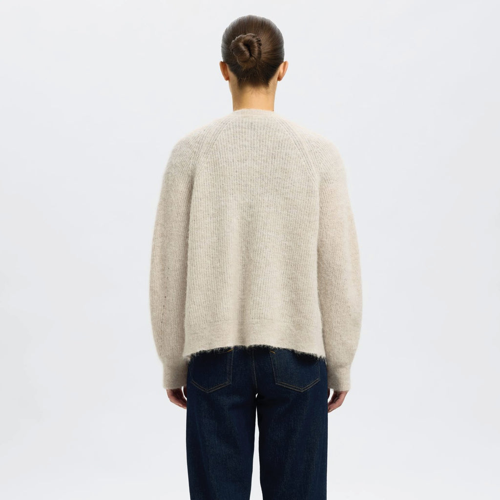 Selected Femme Birch Lulu Cardigan - Jo And Co Selected Femme Birch Lulu Cardigan - Selected Femme