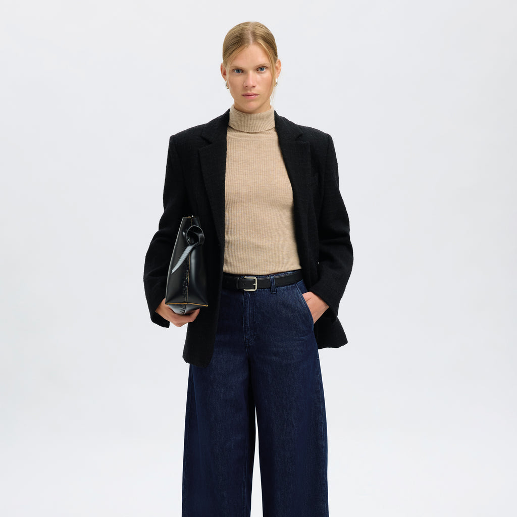 Selected Femme Extra Wide Mella-Bora High Waist Jeans - Jo And Co Selected Femme Extra Wide Mella-Bora High Waist Jeans - Selected Femme