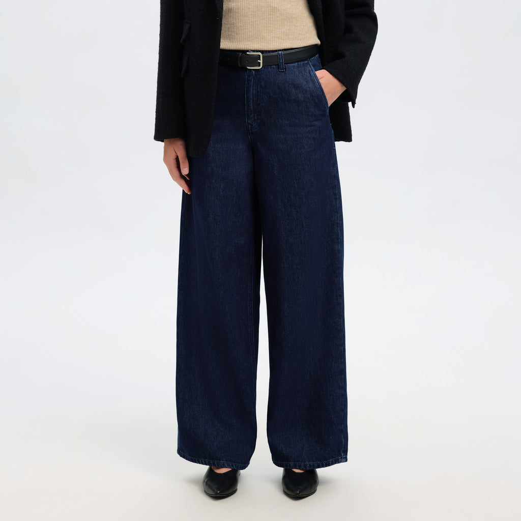 Selected Femme Extra Wide Mella-Bora High Waist Jeans - Jo And Co Selected Femme Extra Wide Mella-Bora High Waist Jeans - Selected Femme