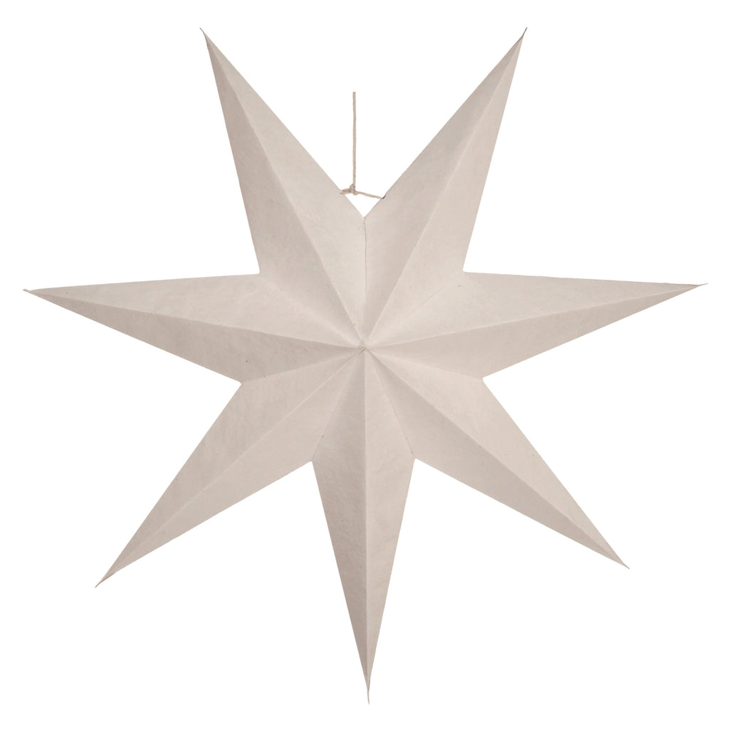 Small Maddox Warm White Christmas Star - Jo And Co Small Maddox Warm White Christmas Star