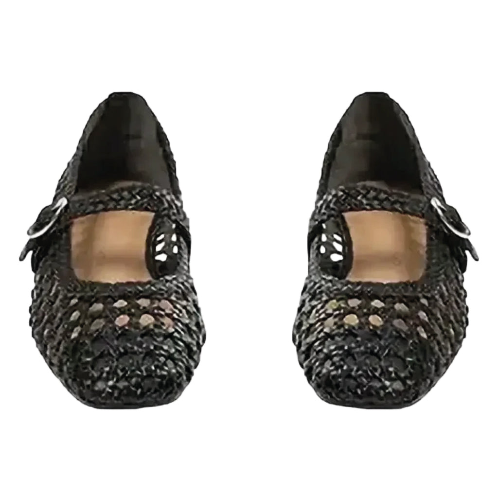 Sofie Schnoor Black Ada Ballerina Shoes - Jo And Co Sofie Schnoor Black Ada Ballerina Shoes - Sofie Schnoor