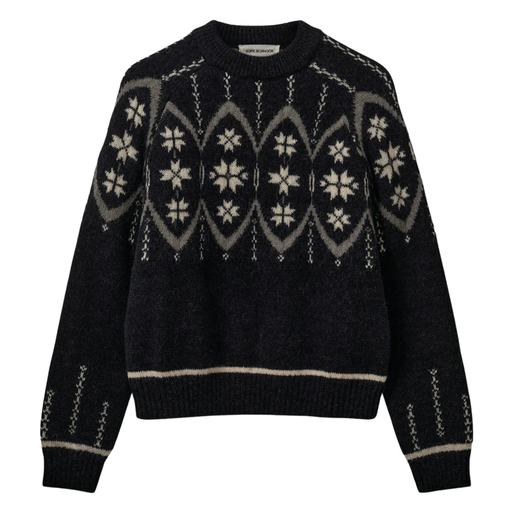 Sofie Schnoor Black Aina Sweater - Jo And Co Sofie Schnoor Black Aina Sweater - Sofie Schnoor 