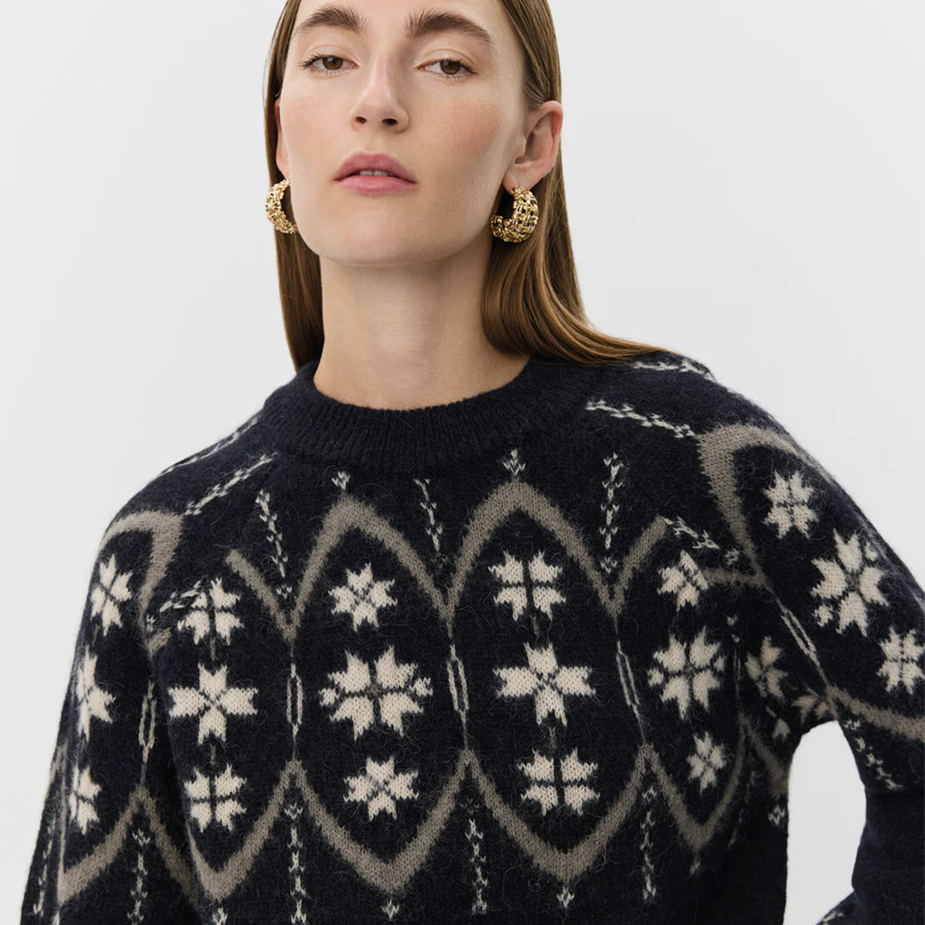 Sofie Schnoor Black Aina Sweater - Jo And Co Sofie Schnoor Black Aina Sweater - Sofie Schnoor 