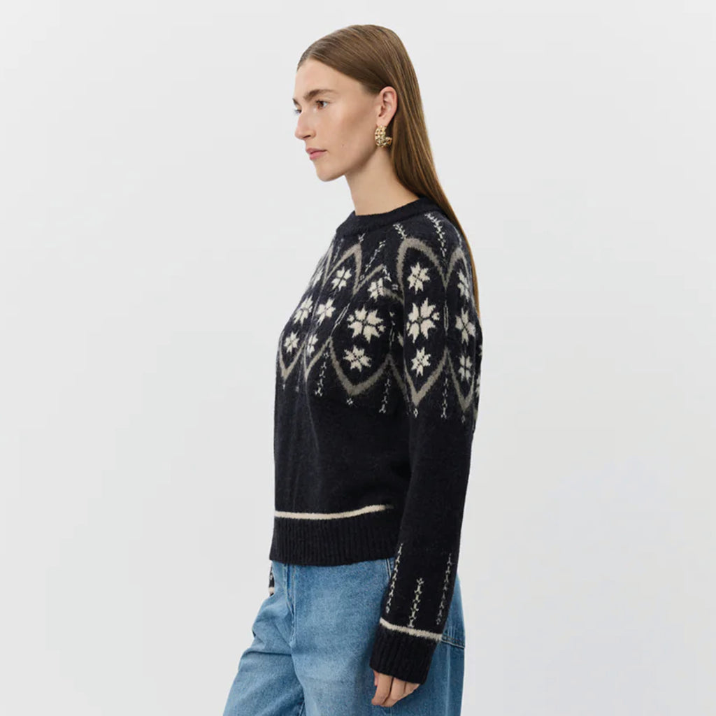 Sofie Schnoor Black Aina Sweater - Jo And Co Sofie Schnoor Black Aina Sweater - Sofie Schnoor 
