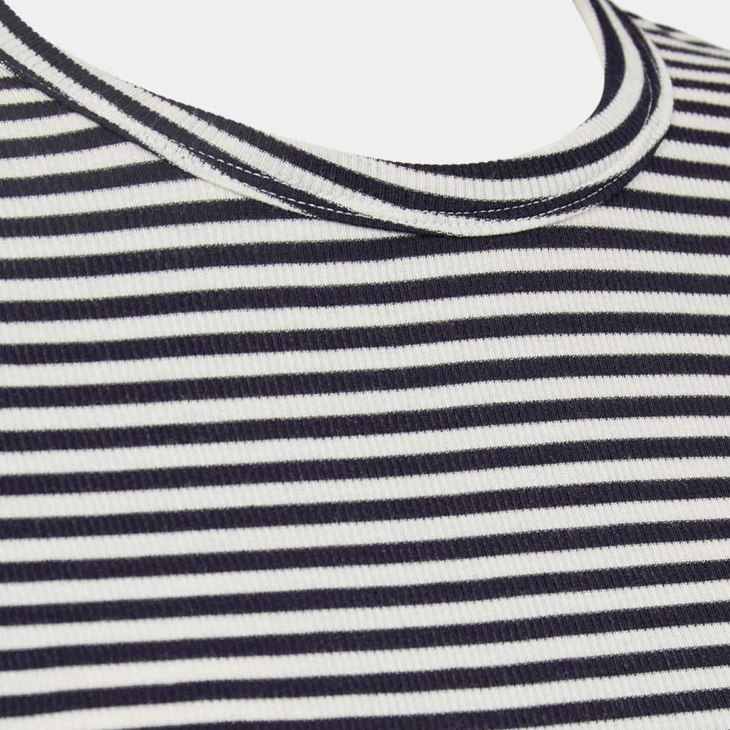 Slim-fit navy and white striped long sleeved top with round neckline.
Sofie Schnoor Navy Striped Petricia Long Sleeve Top - Jo And Co Sofie Schnoor Navy Striped Petricia Long Sleeve Top - Sofie Schnoor