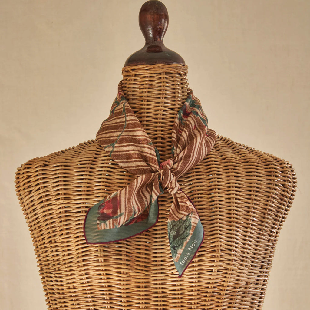 Tapis Noir Light Delilah Scarf - Jo And Co Tapis Noir Light Delilah Scarf - Tapis Noir