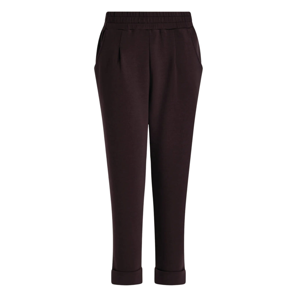 Varley Coffee Bean Rolled Cuff Pants - Jo And Co Varley Coffee Bean Rolled Cuff Pants - Varley
