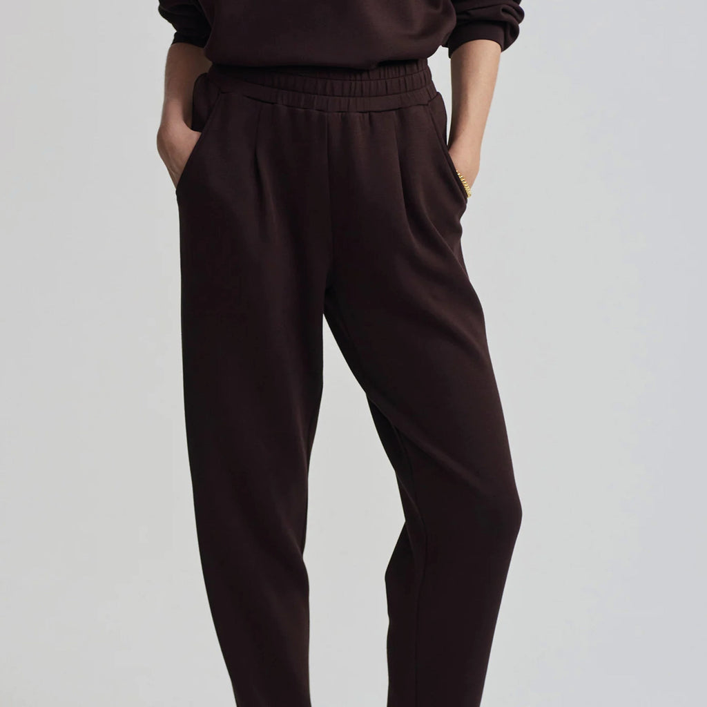 Varley Coffee Bean Rolled Cuff Pants - Jo And Co Varley Coffee Bean Rolled Cuff Pants - Varley