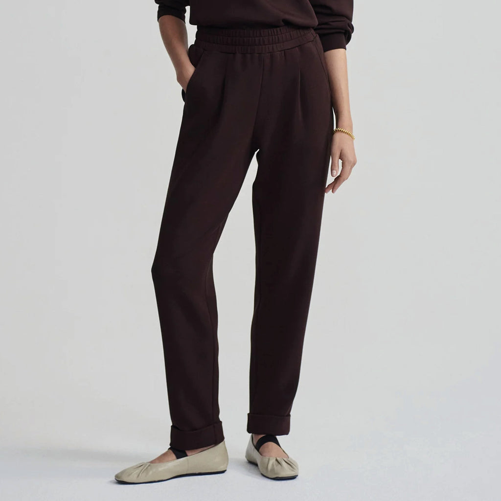 Varley Coffee Bean Rolled Cuff Pants - Jo And Co Varley Coffee Bean Rolled Cuff Pants - Varley