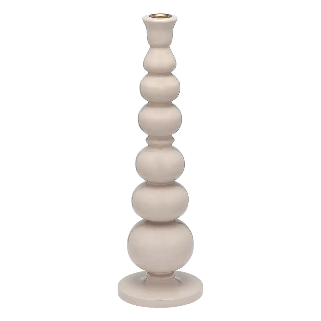 White Ice Balloon Candle Holder - Jo And Co White Ice Balloon Candle Holder - Anna + Nina