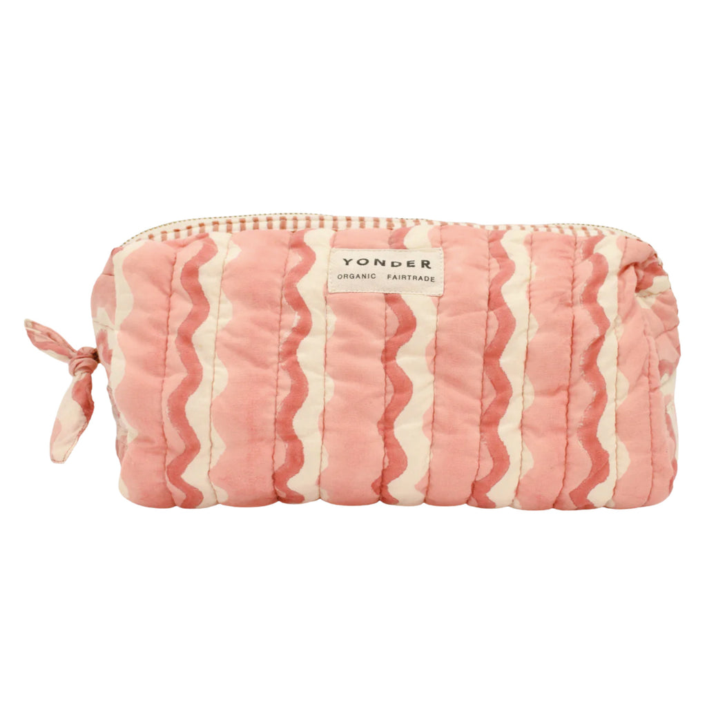 Quilted Wiggle Floss Wash Bag - Jo And Co Quilted Wiggle Floss Wash Bag - YONDER