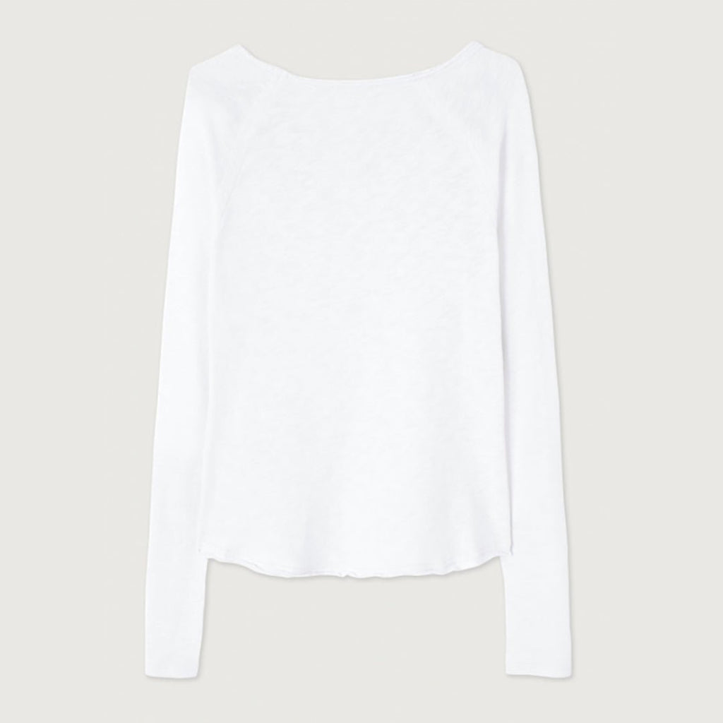 American Vintage White Sonoma Long Sleeve Top - Jo & Co Home