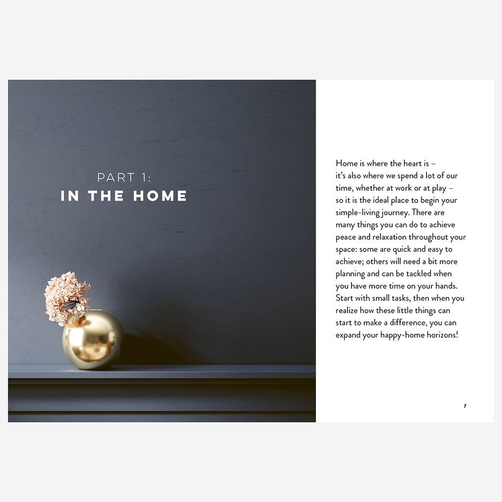 Art Of Simple Living Book - Jo & Co Home