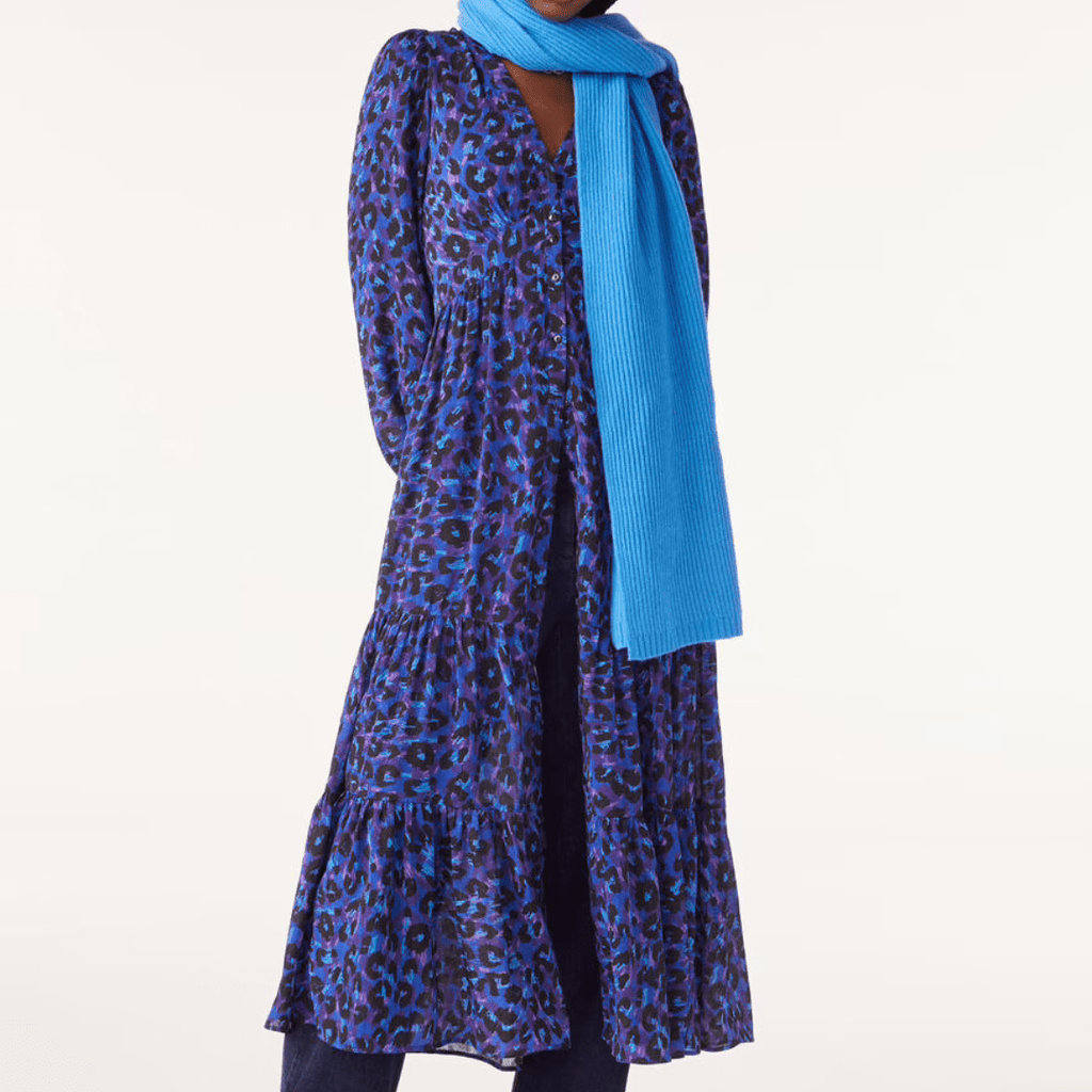 ba&sh Linette Blue Midaxi Dress - Jo & Co Homeba&sh Linette Blue Midaxi Dressba&sh
