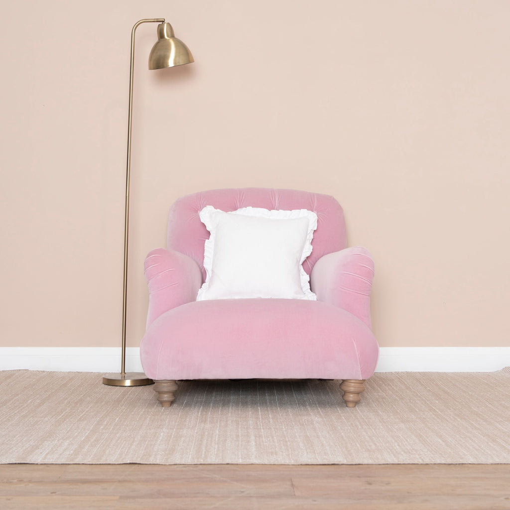 Bertie Buttoned Armchair - Jo & Co Home