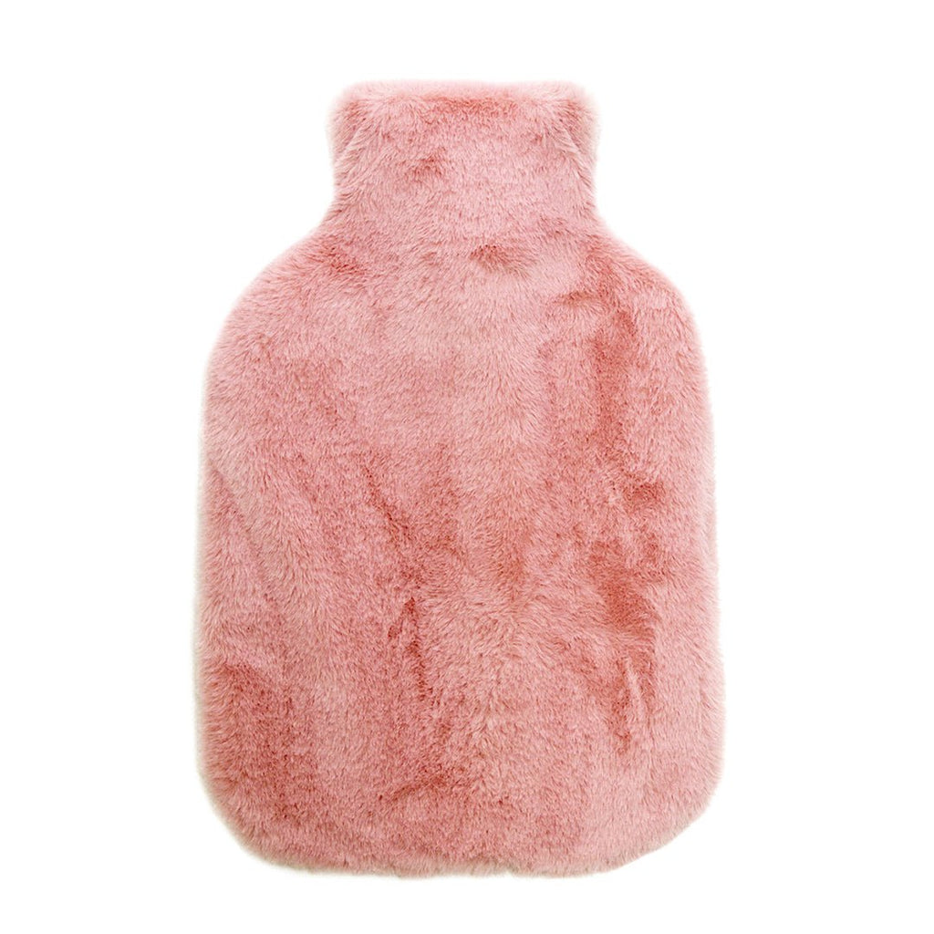 Blush Pink Faux Fur Hot Water Bottle - Jo & Co HomeBlush Pink Faux Fur Hot Water BottleTweedmill00001657