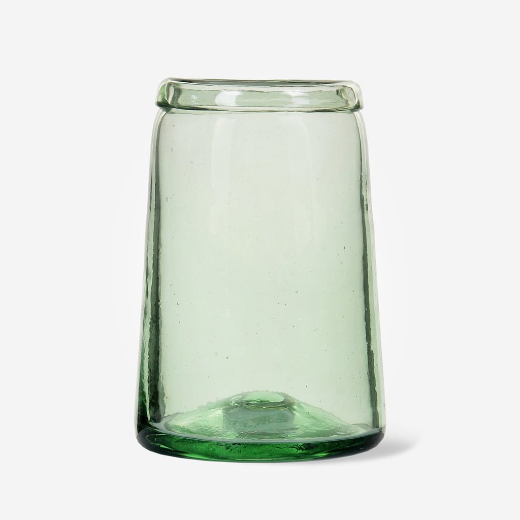 Handmade Recycled Glass Tulip Vase - Jo & Co HomeHandmade Recycled Glass Tulip VaseGarden Trading
