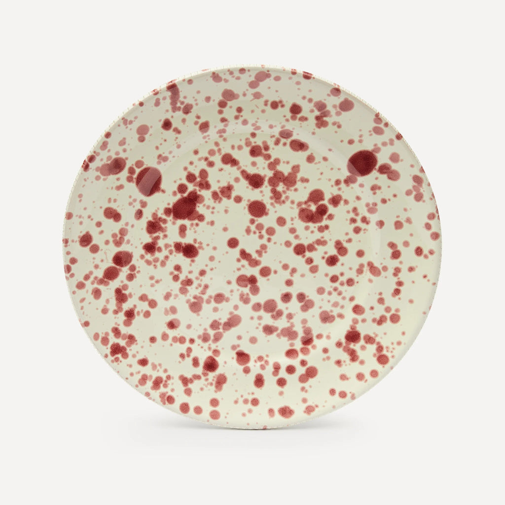 Hot Pottery Cranberry Dinner Plate - Jo & Co Home
