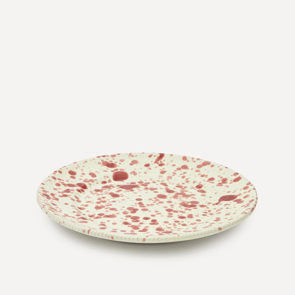 Hot Pottery Cranberry Dinner Plate - Jo & Co Home