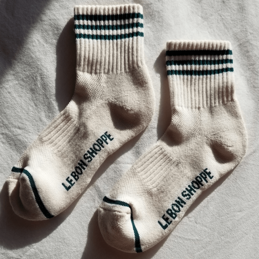 Le Bon Shoppe Egret Girlfriend Socks - Jo & Co Home