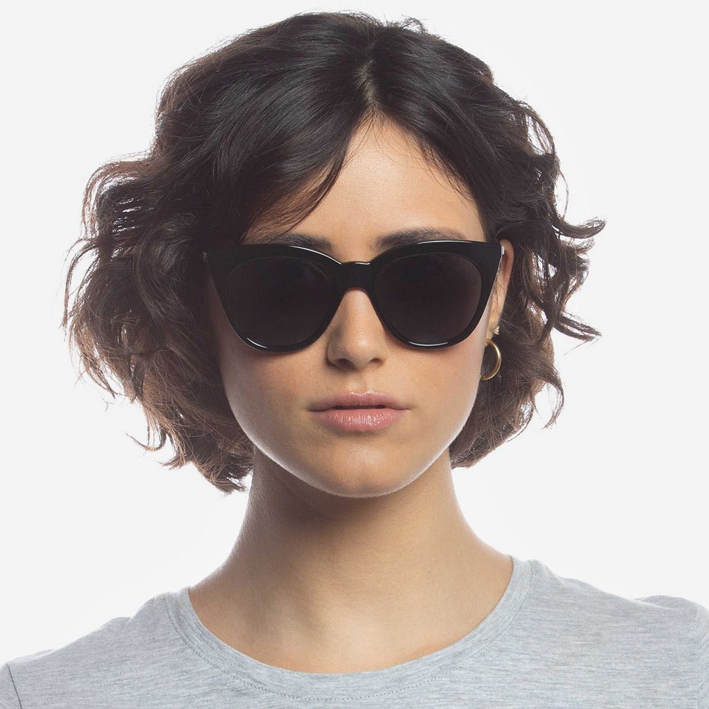 Le Specs Halfmoon Magic Black Sunglasses - Jo & Co Home