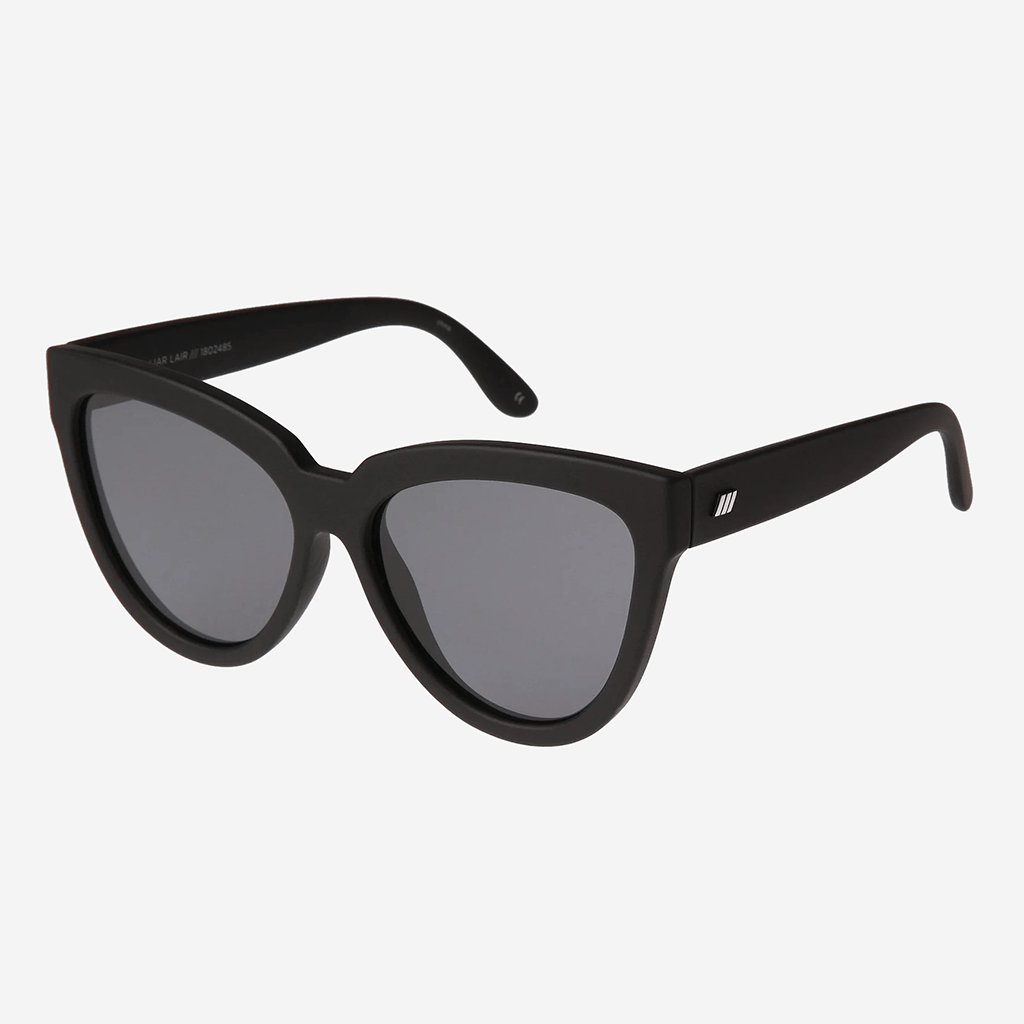 Le Specs Liar Liar Black Rubber Polarised Sunglasses - Jo & Co Home