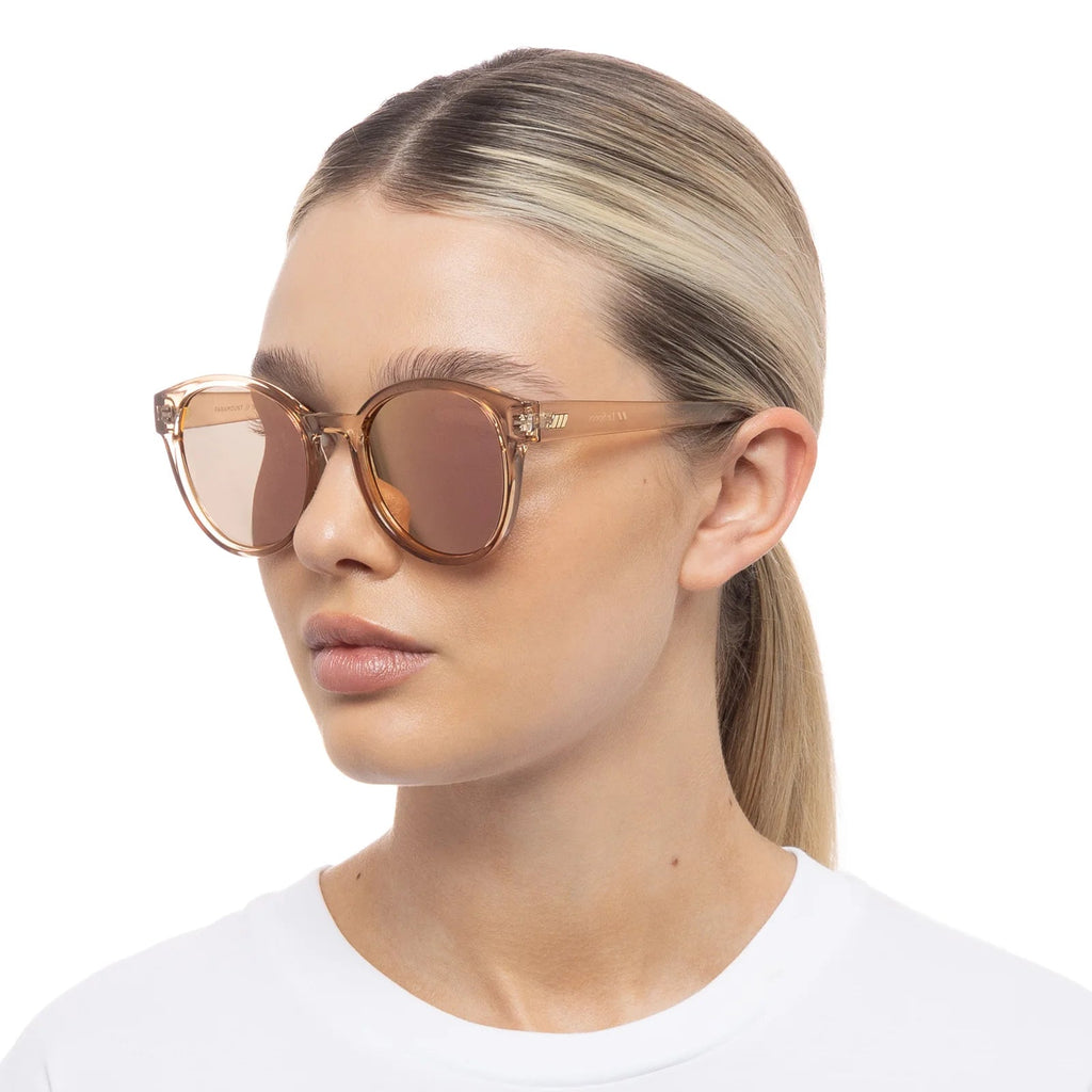 Le Specs Paramount Tan Mirror Sunglasses - Jo & Co Home