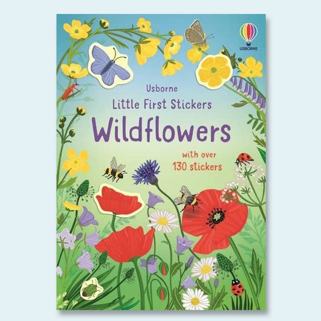 Little First Stickers Wildflowers Children's Book - Jo & Co HomeLittle First Stickers Wildflowers Children's BookBookspeed9781803704593