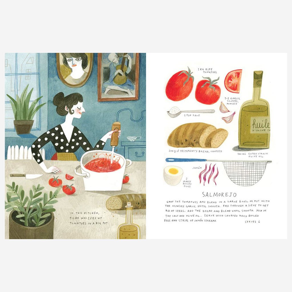 Lunch At 10 Pomegranate Street: A Collection Of Recipes Children's Book - Jo & Co Home