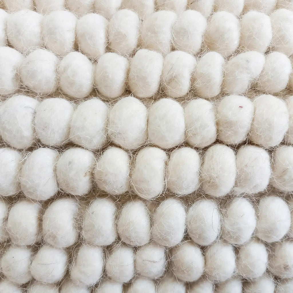 Natural Wool Lumbar Cushion - Jo & Co Home
