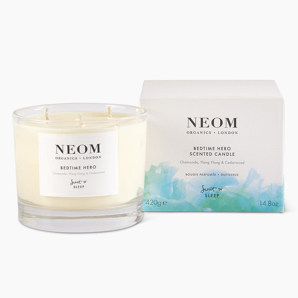 NEOM Bedtime Hero Scented Three Wick Candle - Jo & Co HomeNEOM Bedtime Hero Scented Three Wick CandleNeom