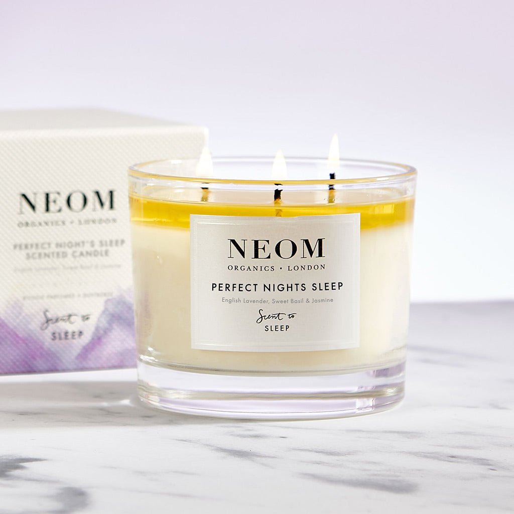 NEOM Perfect Night's Sleep Scented Three Wick Candle - Jo & Co Home