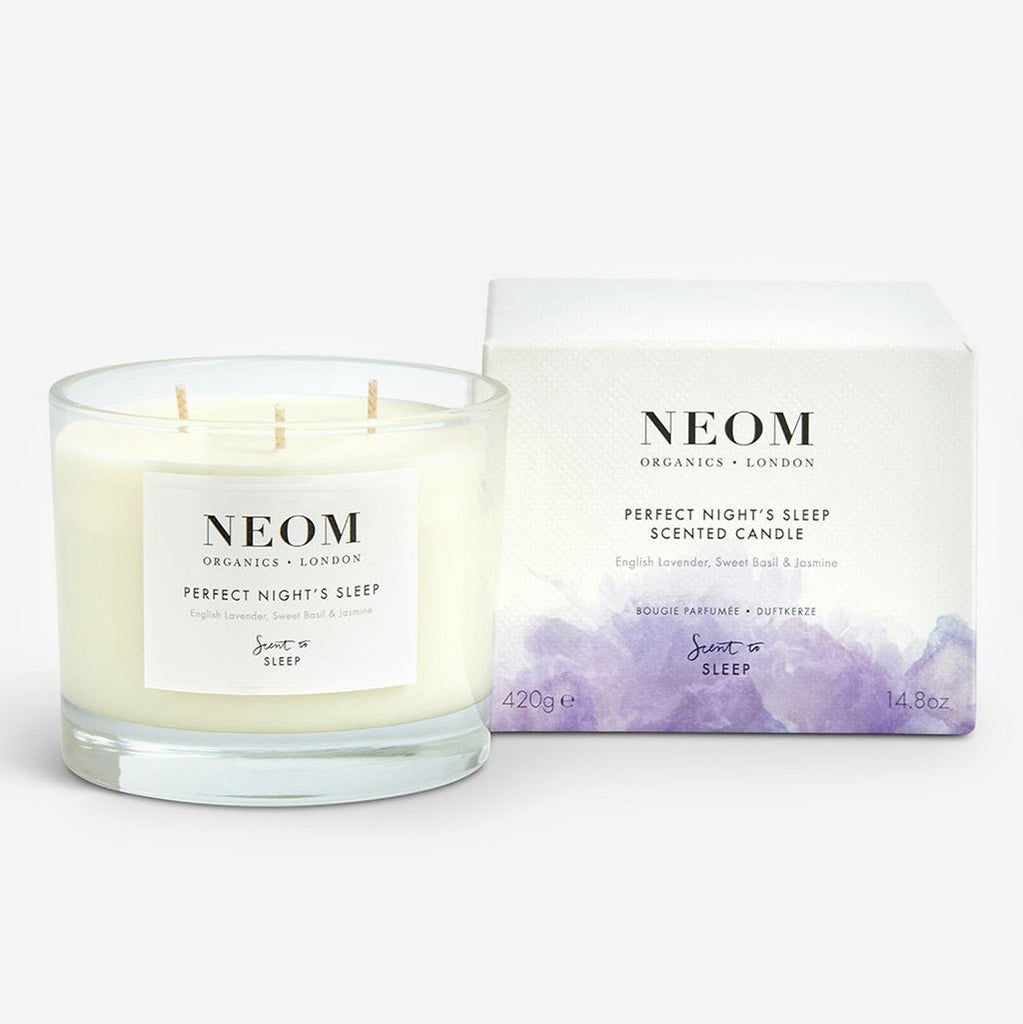 NEOM Perfect Night's Sleep Scented Three Wick Candle - Jo & Co Home