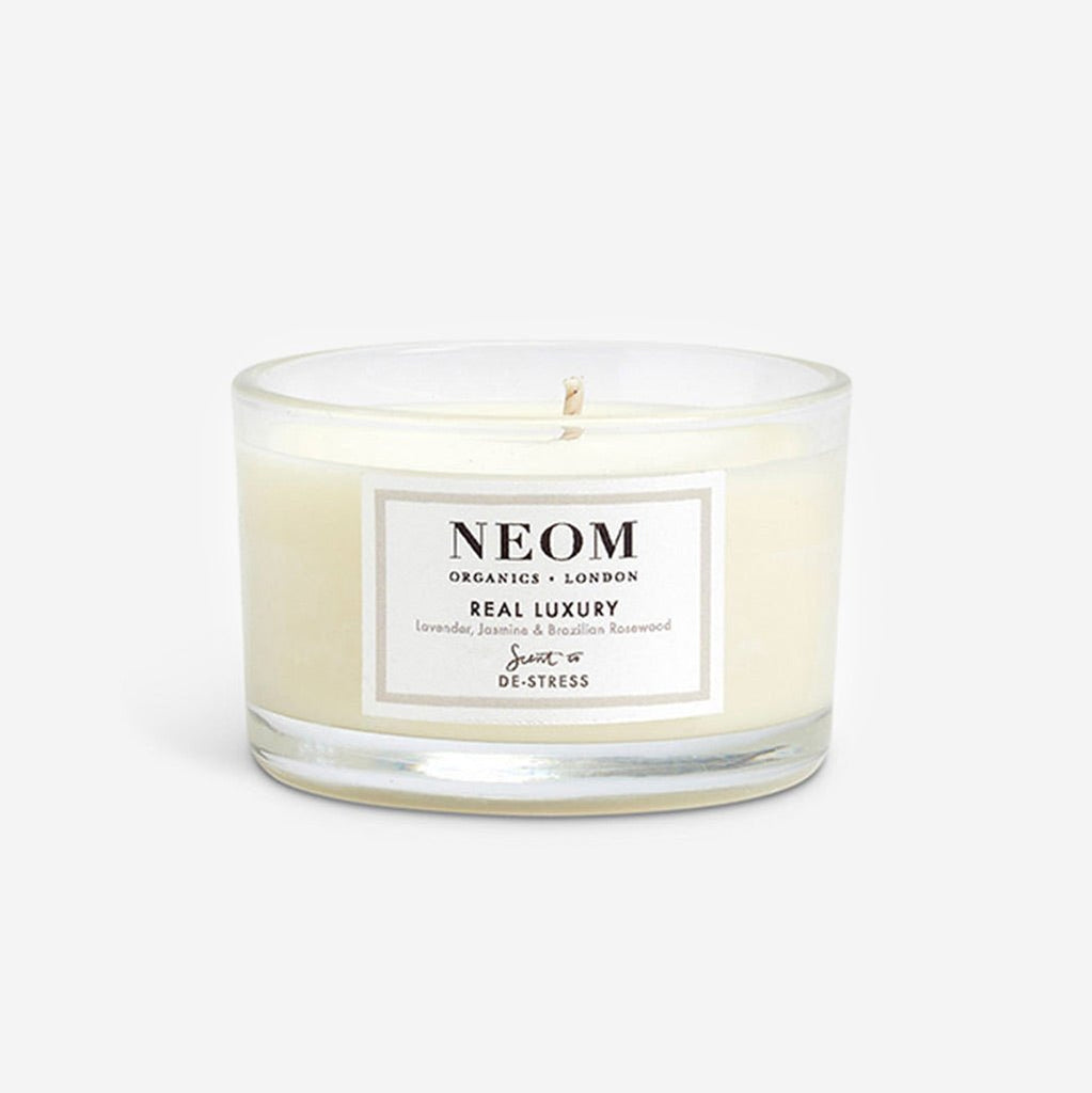 NEOM Real Luxury Scented Travel Candle - Jo & Co HomeNEOM Real Luxury Scented Travel CandleNeom