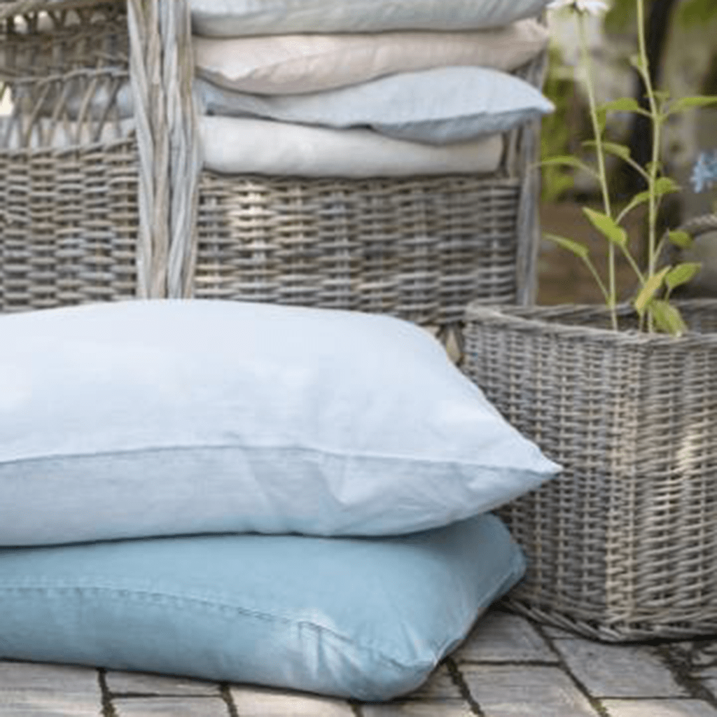 Nordic Sky Rectangular Linen Cushion - Jo & Co Home