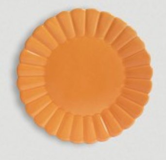 Orange Small Scallop Plate - Jo & Co HomeOrange Small Scallop Plate&K8720168666857