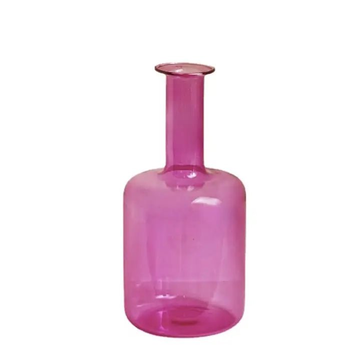 Purple Glass Decorative Bud Flower Vase - Jo & Co HomePurple Glass Decorative Bud Flower VaseIvore. Group