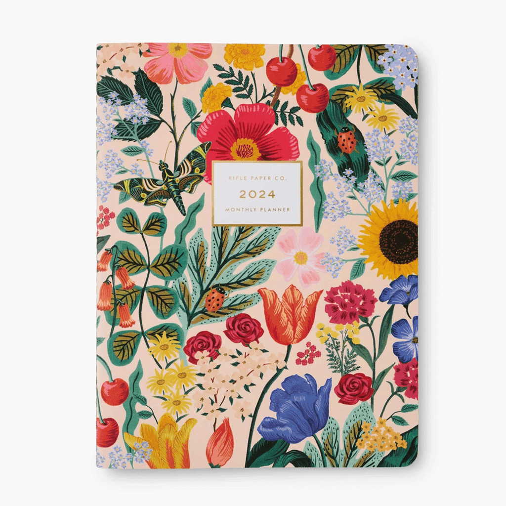 Rifle Paper Co. 2024 Blossom 12 Month Monthly Planner - Jo & Co Home