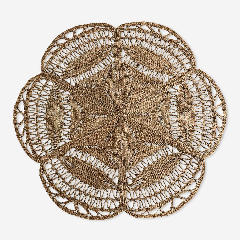 Round Natural Seagrass Rug - Jo & Co Home