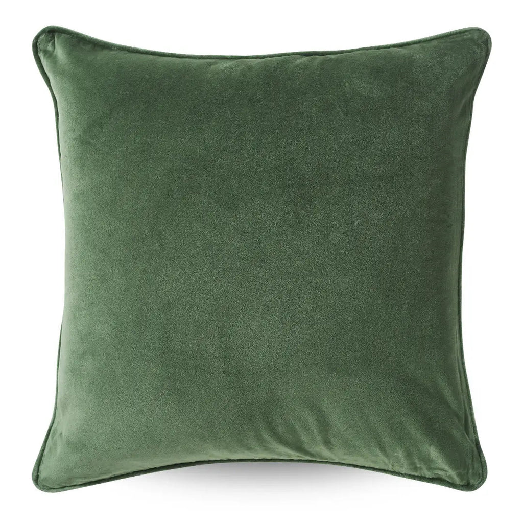 Sage Green Classic Velvet Cushion - Jo & Co Home