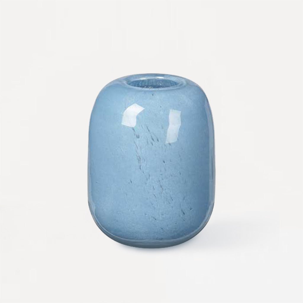 Serenity Light Blue Glass Vase - Jo & Co HomeSerenity Light Blue Glass VaseBroste5710688199204