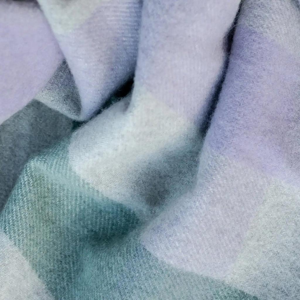 TBCo Sage Gradient Gingham Recycled Wool Blanket - Jo & Co HomeTBCo Sage Gradient Gingham Recycled Wool BlanketTBCo