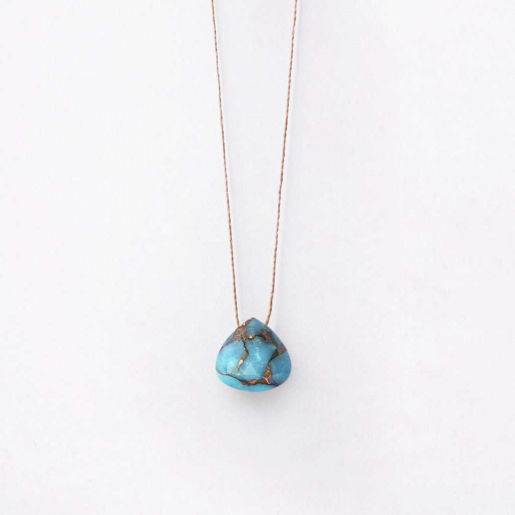 Wanderlust Life Mohave Turquoise Necklace - Jo & Co HomeWanderlust Life Mohave Turquoise NecklaceWanderlust Life